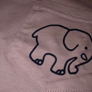 ivory Ella long sleeve purple colorful back